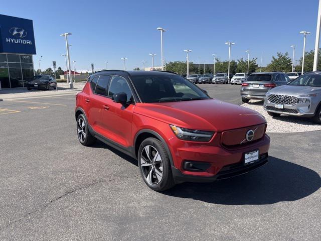 used 2021 Volvo XC40 Recharge Pure Electric car, priced at $30,000