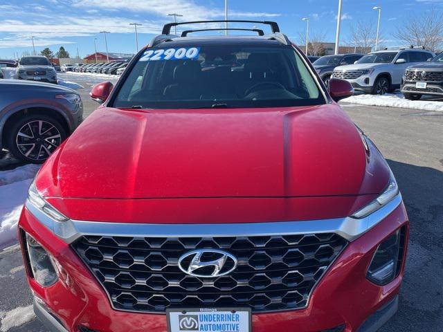 used 2020 Hyundai Santa Fe car, priced at $22,900