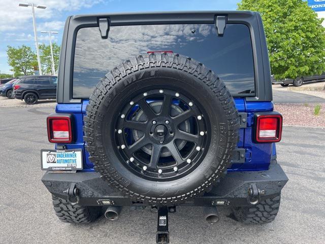 used 2018 Jeep Wrangler Unlimited car, priced at $35,000