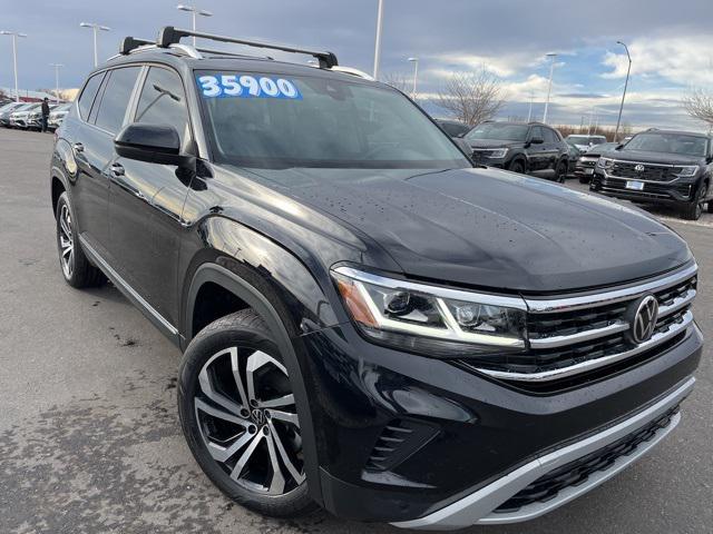 used 2023 Volkswagen Atlas car, priced at $35,900