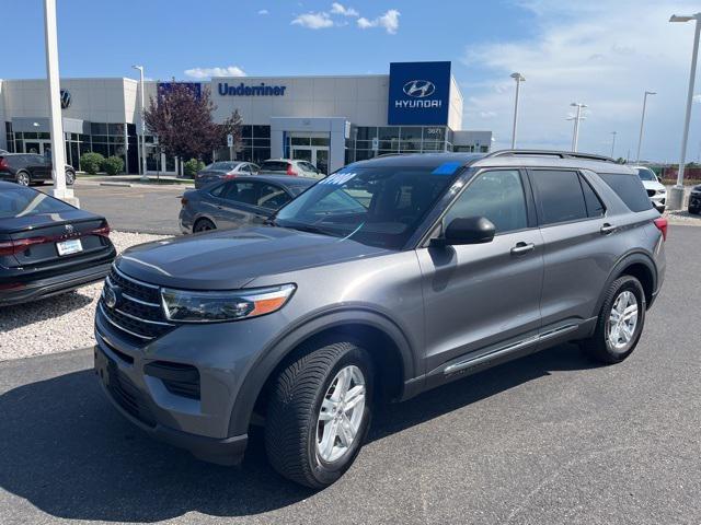 used 2021 Ford Explorer car, priced at $23,684