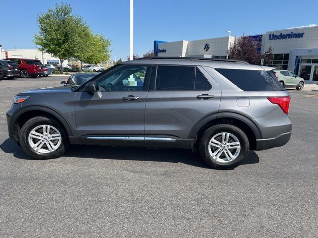 used 2021 Ford Explorer car, priced at $23,684