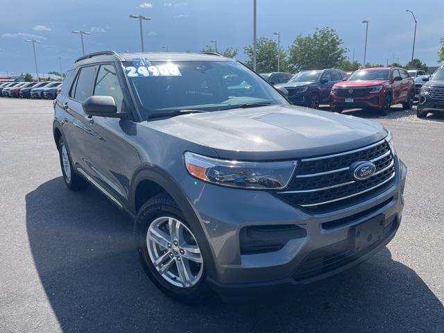 used 2021 Ford Explorer car, priced at $23,684