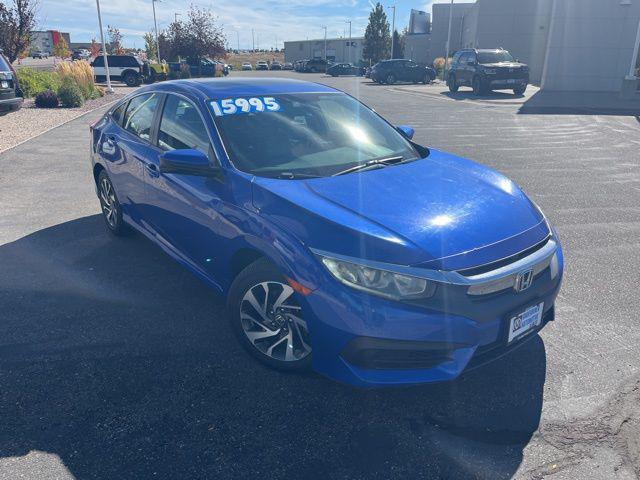 used 2016 Honda Civic car, priced at $14,500