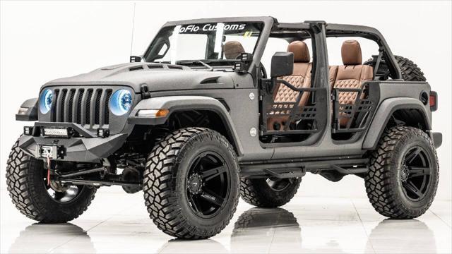 used 2021 Jeep Wrangler Unlimited car, priced at $54,999