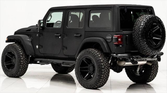 used 2022 Jeep Wrangler Unlimited car, priced at $55,500