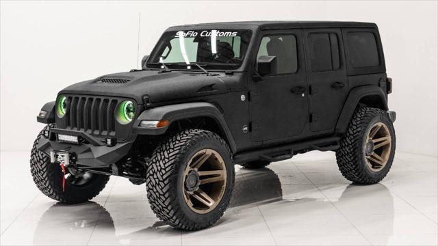 used 2018 Jeep Wrangler Unlimited car, priced at $49,999