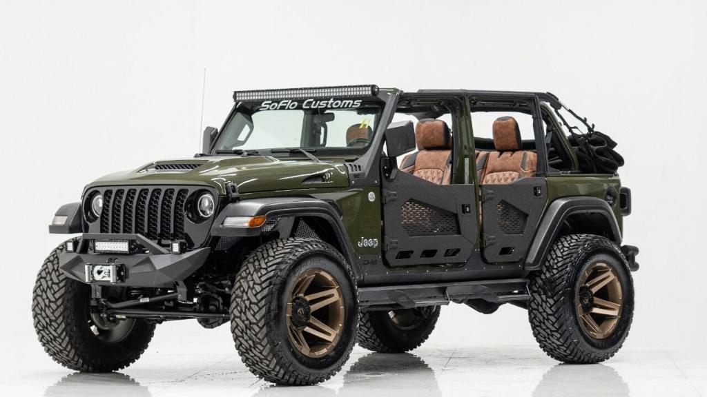 used 2021 Jeep Wrangler Unlimited car, priced at $49,999