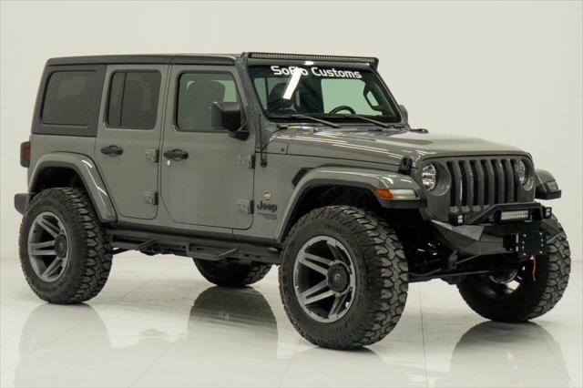 used 2021 Jeep Wrangler Unlimited car, priced at $41,999