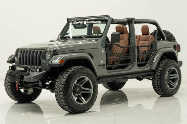 used 2021 Jeep Wrangler Unlimited car, priced at $41,999