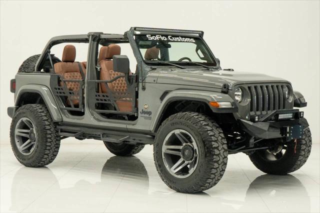 used 2021 Jeep Wrangler Unlimited car, priced at $41,999