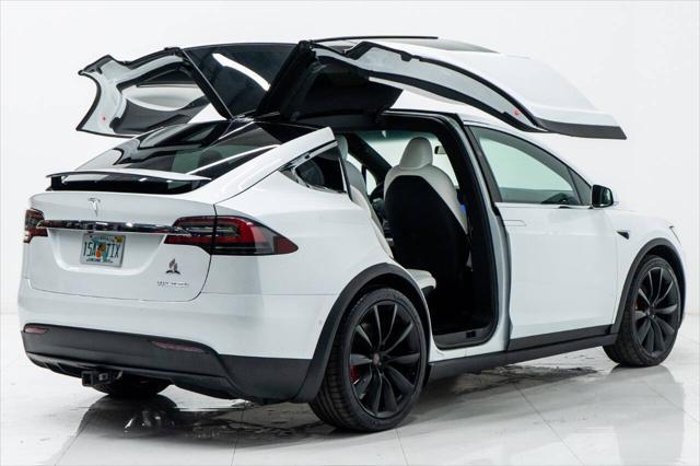 used 2020 Tesla Model X car, priced at $49,500