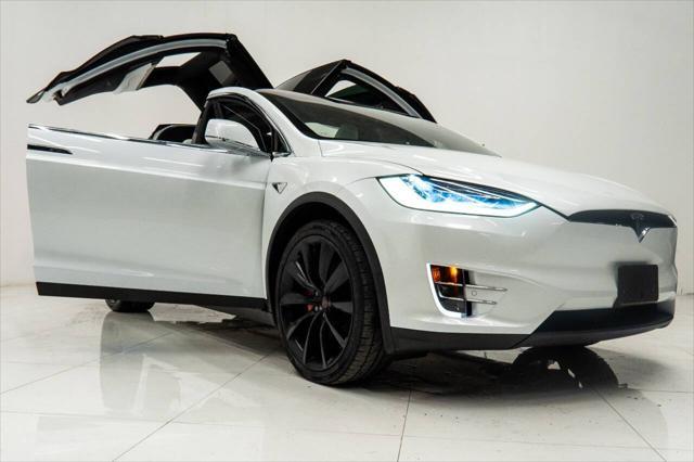 used 2020 Tesla Model X car, priced at $49,500