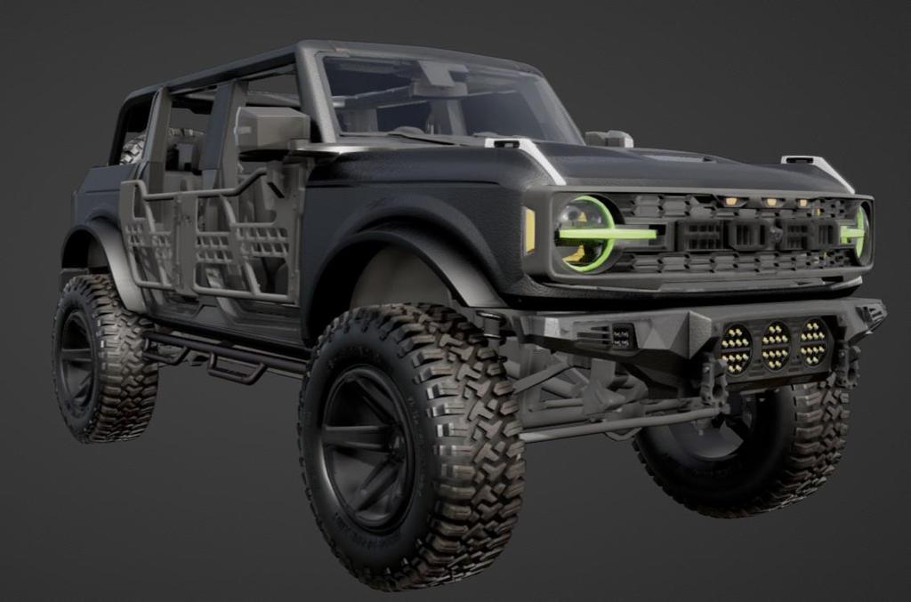 used 2025 Ford Bronco car, priced at $77,500