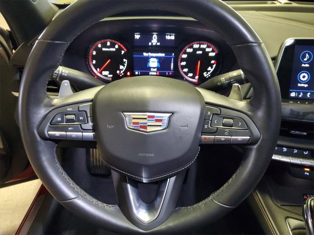 used 2023 Cadillac CT4-V car, priced at $39,990