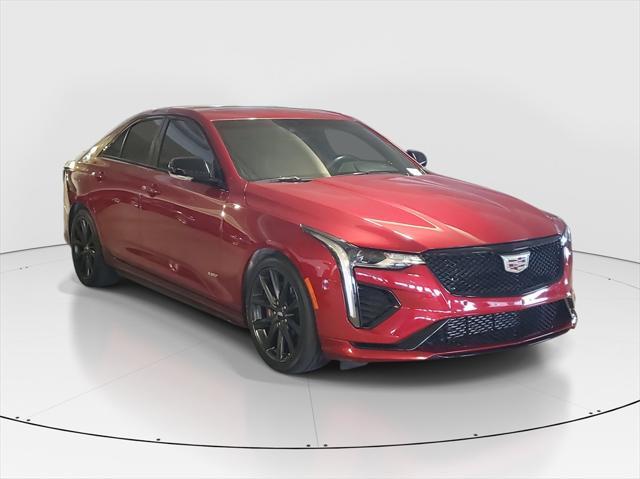 used 2023 Cadillac CT4-V car, priced at $39,990