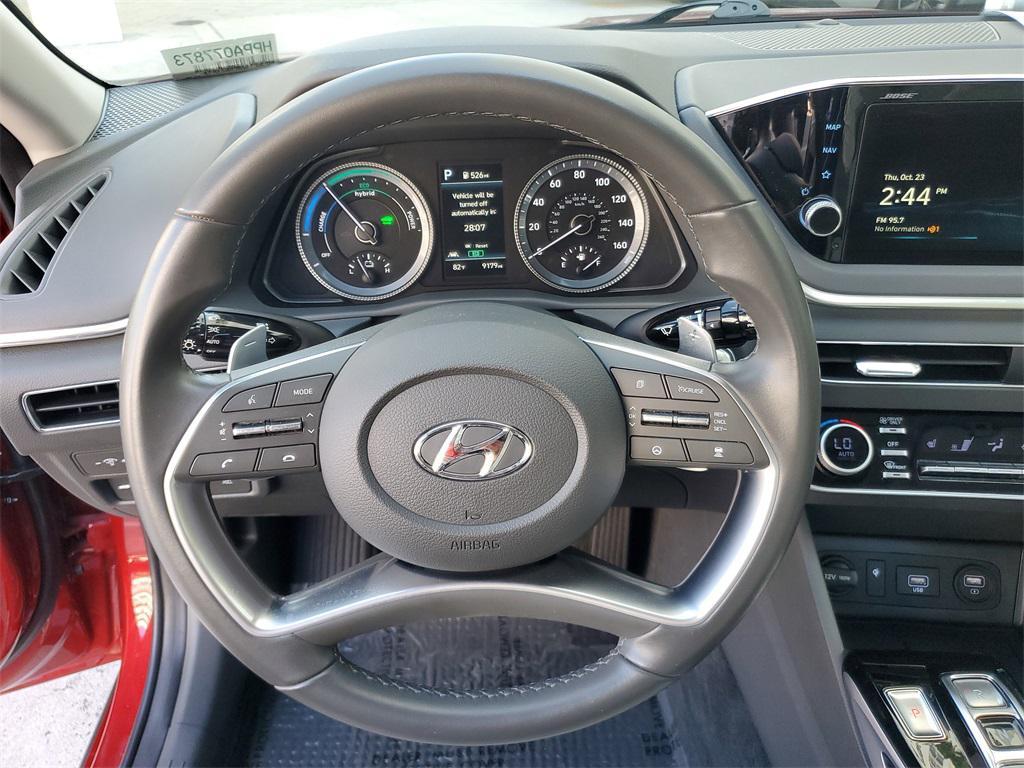 used 2023 Hyundai Sonata Hybrid car, priced at $22,650