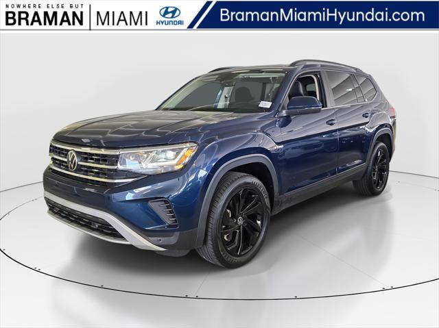 used 2022 Volkswagen Atlas car, priced at $26,490