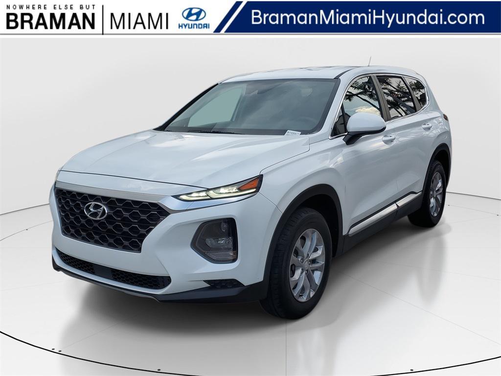 used 2019 Hyundai Santa Fe car, priced at $15,999