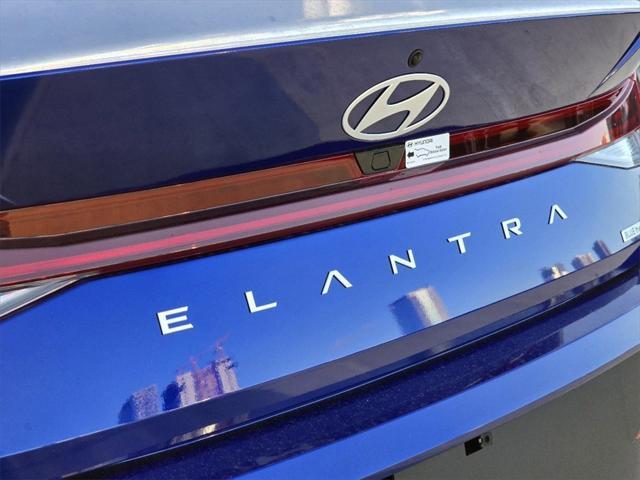 new 2024 Hyundai Elantra HEV car, priced at $27,950