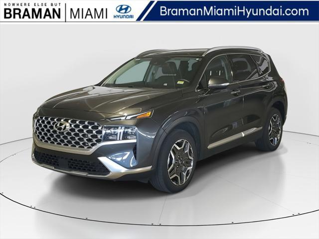 used 2022 Hyundai Santa Fe car, priced at $23,990