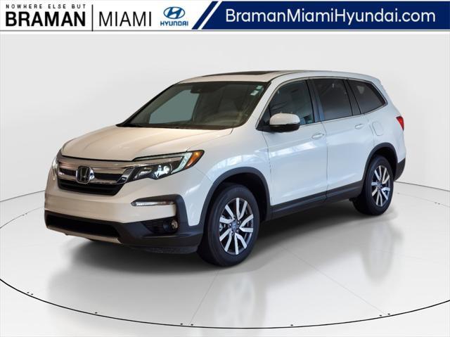 used 2021 Honda Pilot car, priced at $27,490