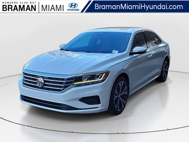 used 2022 Volkswagen Passat car, priced at $18,490