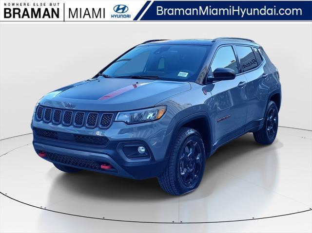 used 2023 Jeep Compass car, priced at $22,632