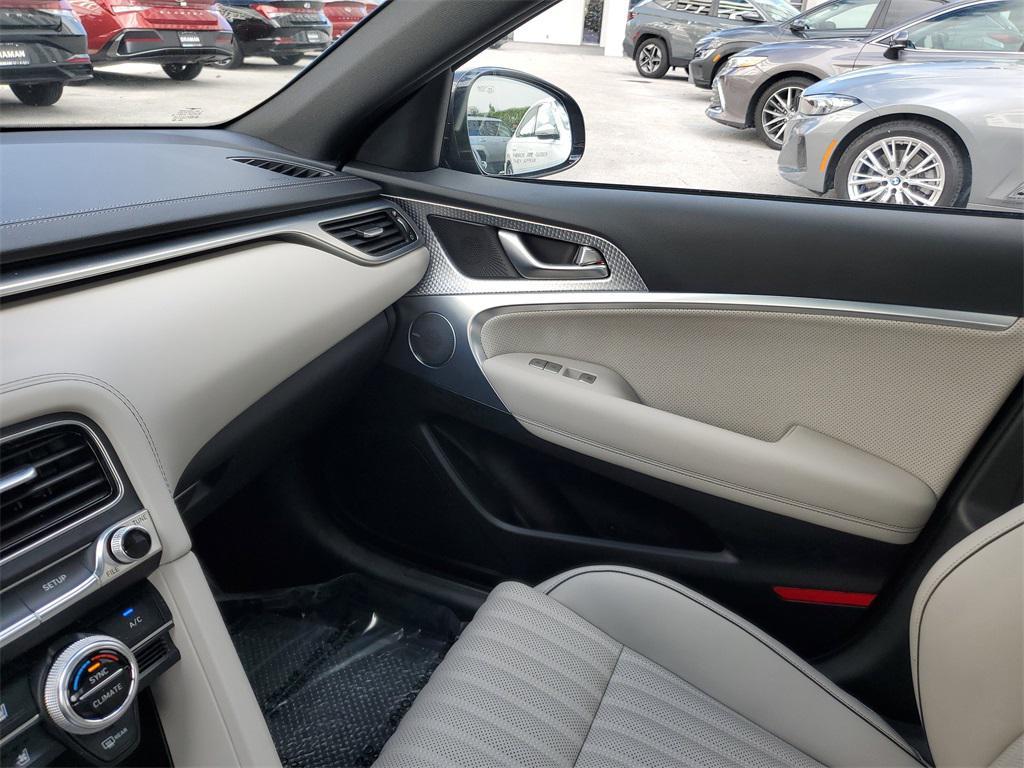 used 2023 Genesis G70 car, priced at $29,562