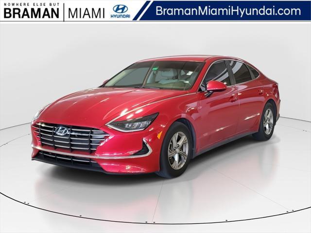 used 2021 Hyundai Sonata car, priced at $16,490