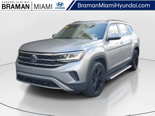 used 2022 Volkswagen Atlas car, priced at $24,990