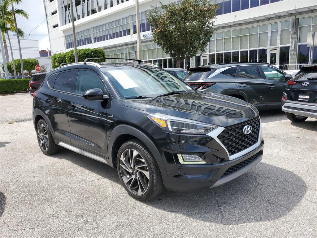 used 2021 Hyundai Tucson car, priced at $16,250