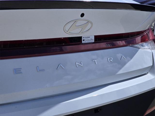 new 2025 Hyundai Elantra car, priced at $25,035