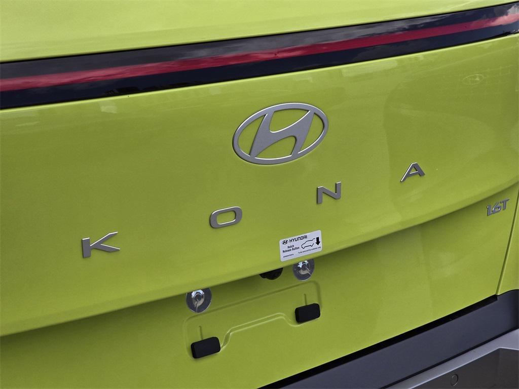 new 2025 Hyundai Kona car, priced at $34,490