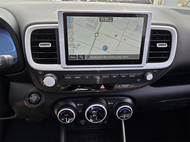 new 2025 Hyundai Venue car, priced at $25,550