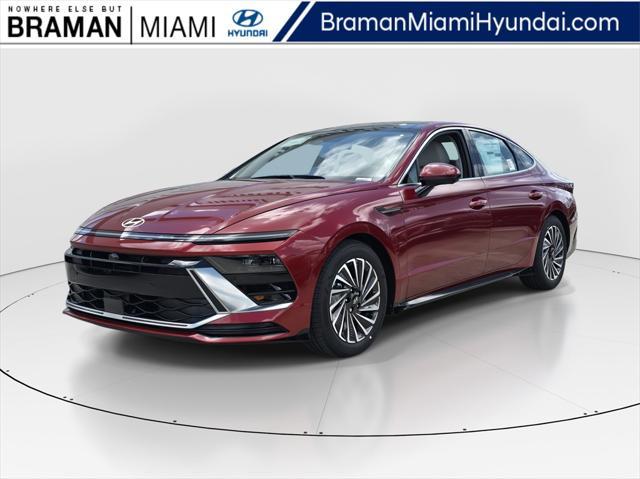 new 2025 Hyundai Sonata Hybrid car, priced at $33,703