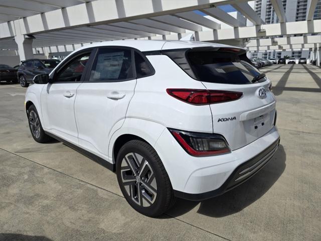 new 2023 Hyundai Kona EV car, priced at $43,615