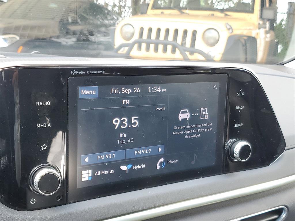 used 2023 Hyundai Sonata Hybrid car, priced at $18,950