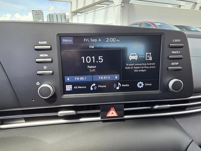 new 2025 Hyundai Elantra car, priced at $23,910