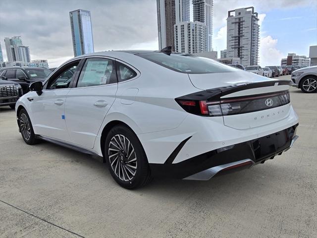 new 2025 Hyundai Sonata Hybrid car, priced at $33,130