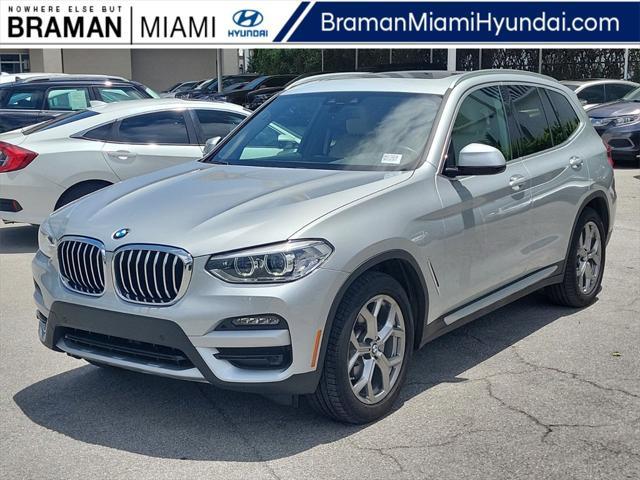 used 2021 BMW X3 car, priced at $30,899