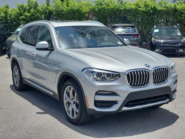 used 2021 BMW X3 car, priced at $31,530