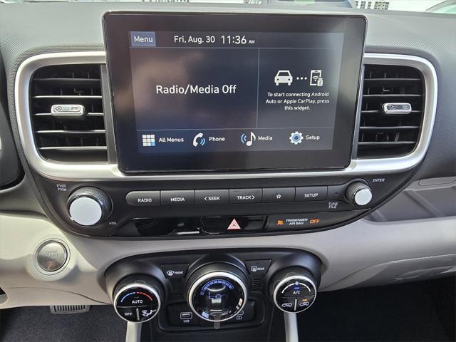 new 2025 Hyundai Venue car, priced at $24,290