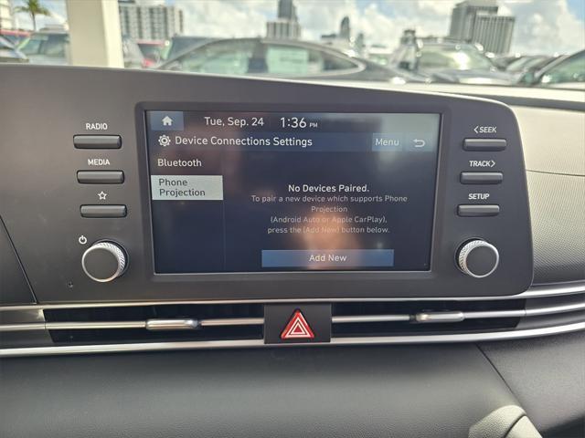 new 2025 Hyundai Elantra car, priced at $23,910
