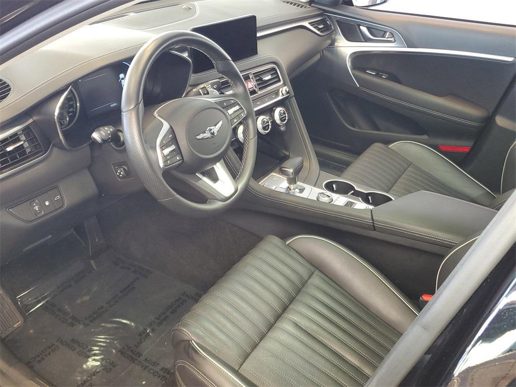 used 2023 Genesis G70 car, priced at $35,156