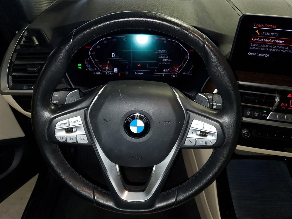 used 2022 BMW X3 car, priced at $28,728