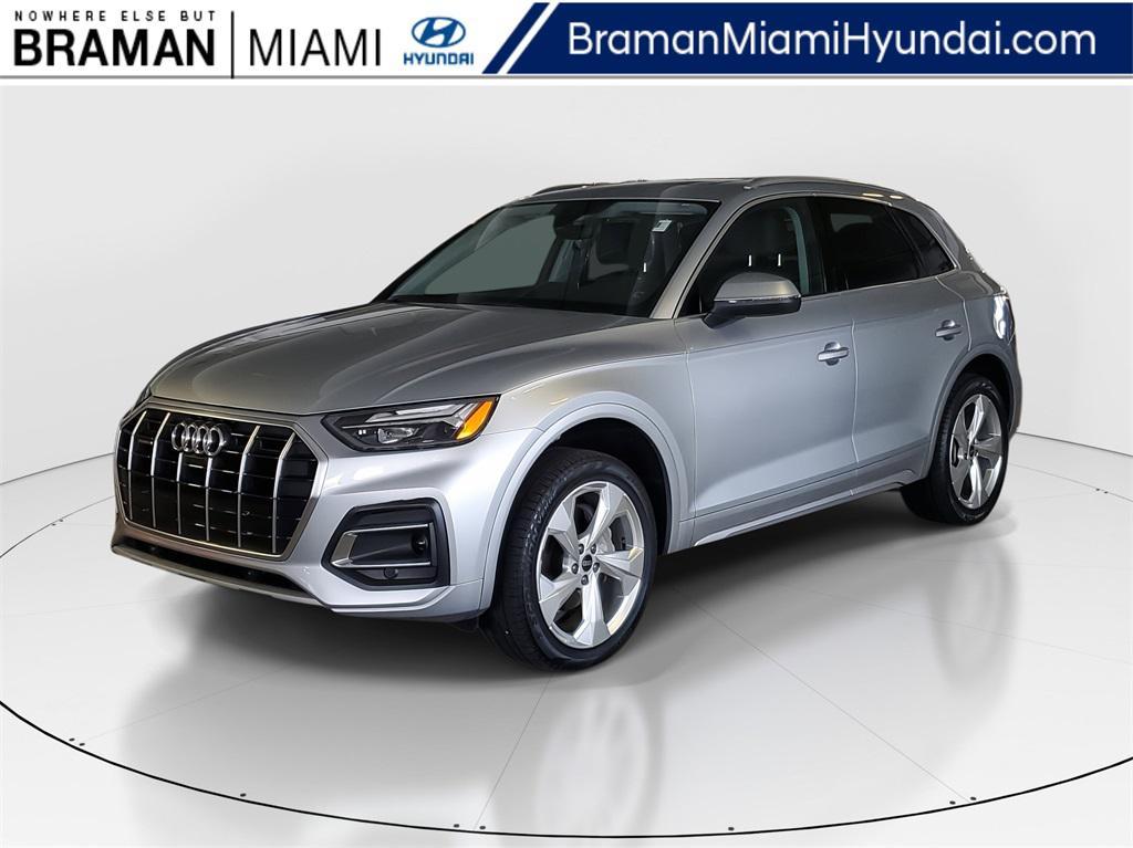 used 2021 Audi Q5 car, priced at $23,699
