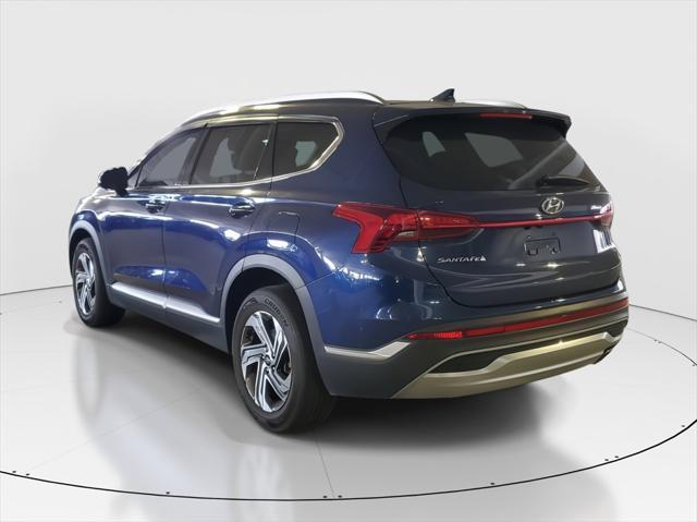 used 2021 Hyundai Santa Fe car, priced at $19,990