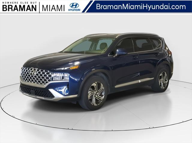 used 2021 Hyundai Santa Fe car, priced at $19,990