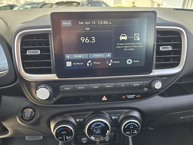new 2025 Hyundai Venue car, priced at $24,295